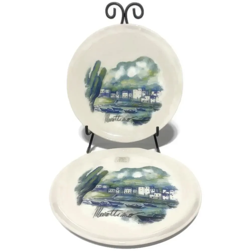 Ceramica Cuore Marettimo Seaside Plates 9.75